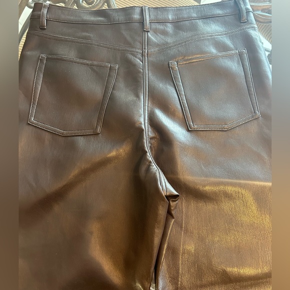ARITZIA MELINA LEATHER PANTS - Picture 6 of 9